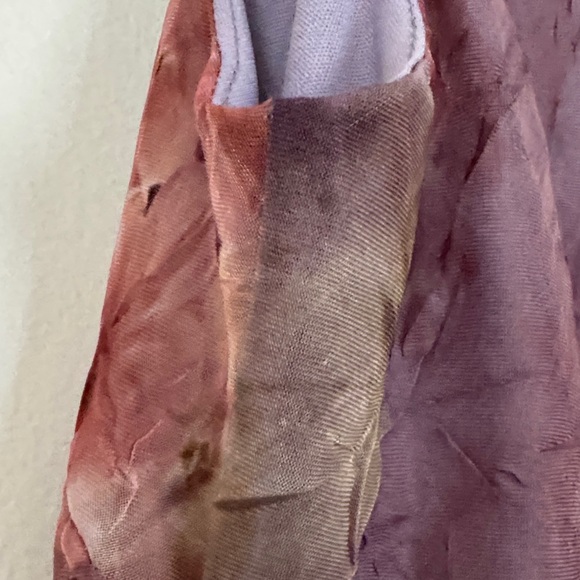 Breaking’ Loose Lilac Floral Chiffon Sleeveless Midi Dress. Size 11/12 - Picture 8 of 12